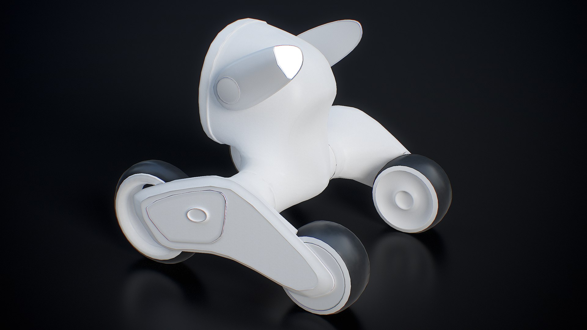 3D Keyi Tech Loona Cute Petbot Robot PBR - TurboSquid 2030178