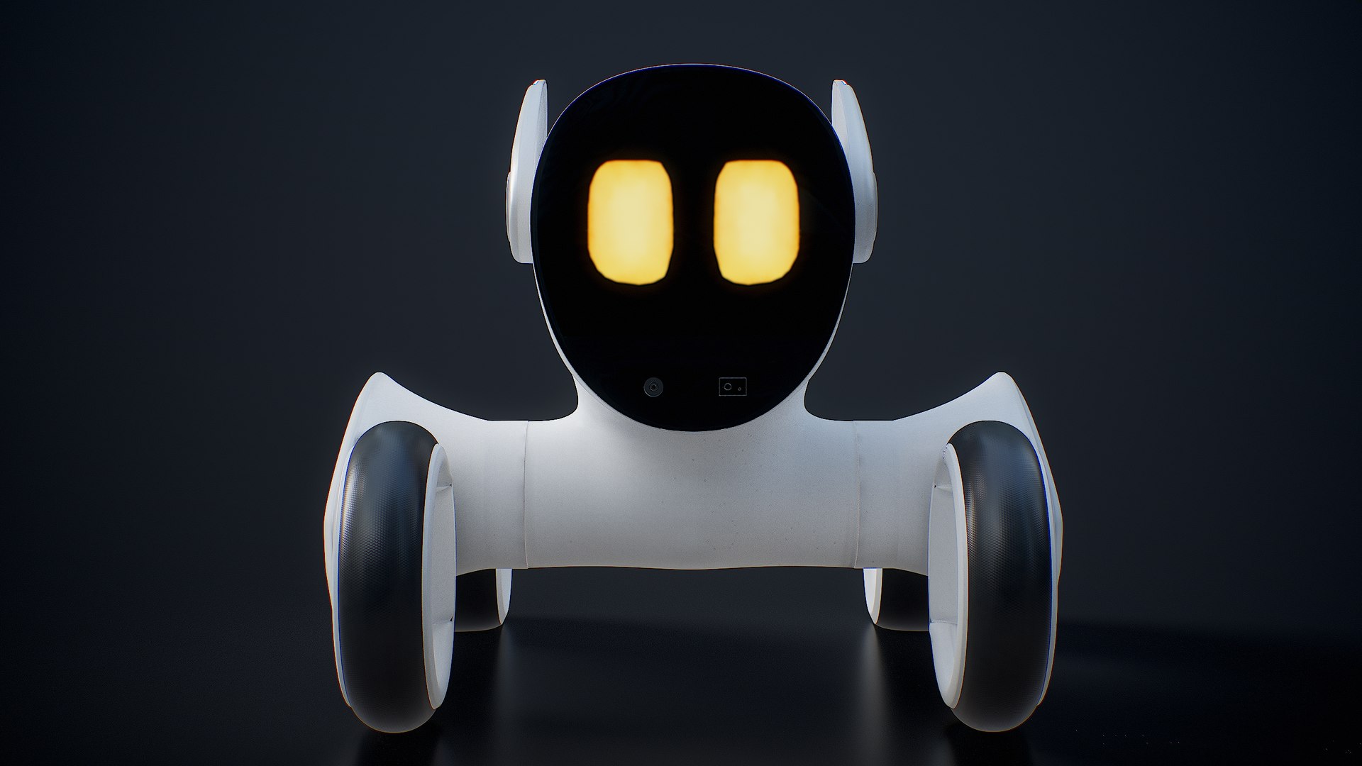 3D Keyi Tech Loona Cute Petbot Robot PBR - TurboSquid 2030178