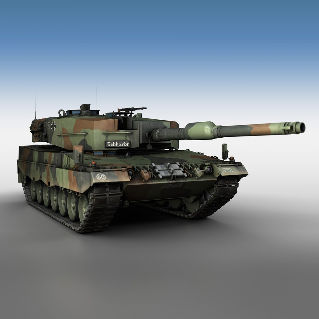 Leopard 2a4 Main Battle Tank 3D - TurboSquid 1428382