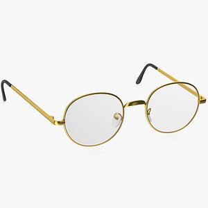 3D Model Glasses Top Rimless - TurboSquid 1948774