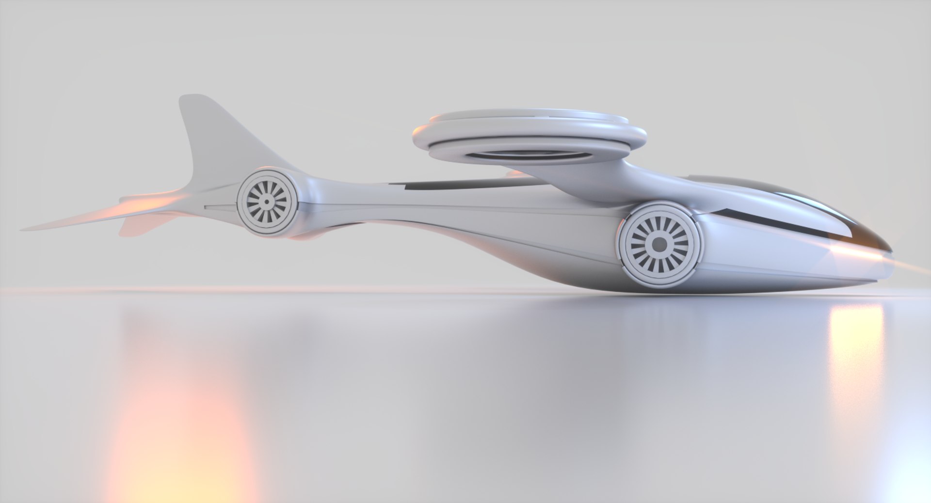 Futuristic Drone 3D - TurboSquid 1561513