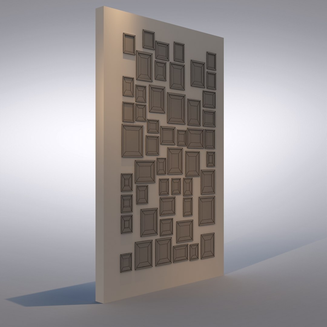 Set Frames 3d Model