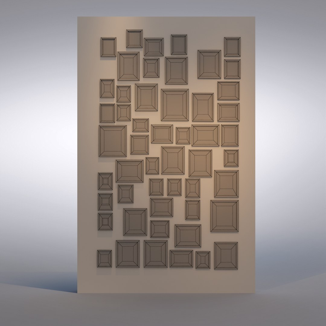 Set Frames 3d Model