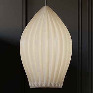 ORIGINAL BTC Fin Large Bone China Pendant