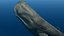 Sperm Whale Animated Low-poly 3D model
