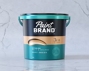 Paint Plastic Can