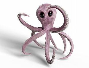 octopus 3D model