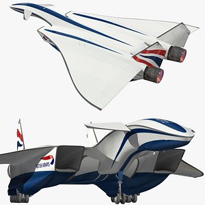 DRAKO British Airways 3D model