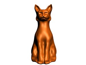 Cat statue
