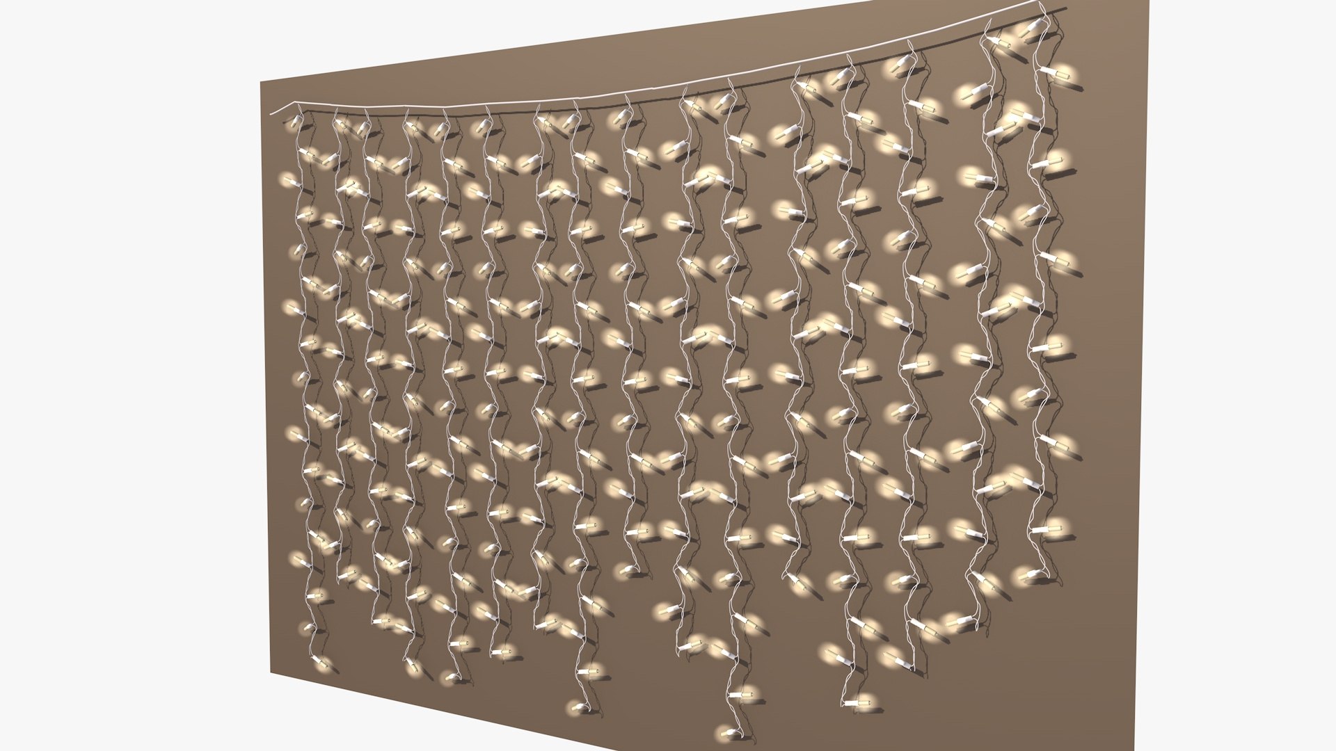 Waterfall String Lights 3D - TurboSquid 1721870