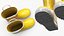 Kids Rain Boots with Handles Yellow