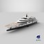 Tanzanite Superyacht 3D