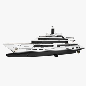 Tanzanite Superyacht 3D
