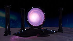 Stargate Platform 3D model