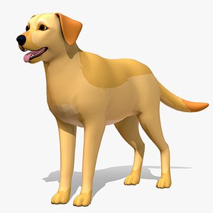 Cartoon Dog - Labrador