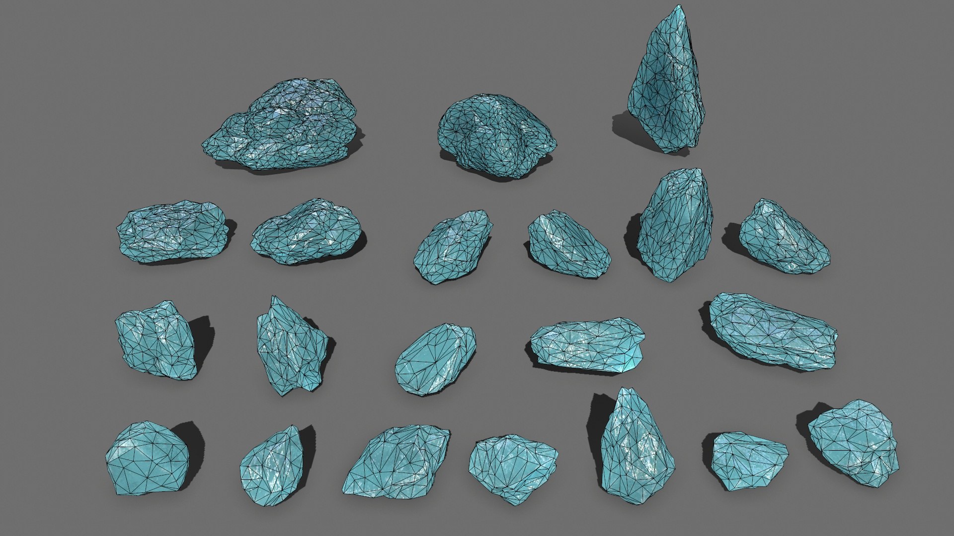 Ice Rocks 3D Model - TurboSquid 2123979