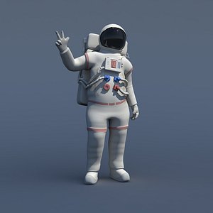 Rigged Generic Astronaut