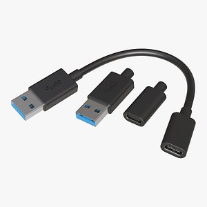 USB 3 to USB C Adapter Cable