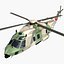 nhindustries helicopter royal air force 3d model