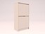 Ikea BISSA shoe cabinet with 2 compartments