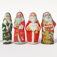 Choco Santa Claus set