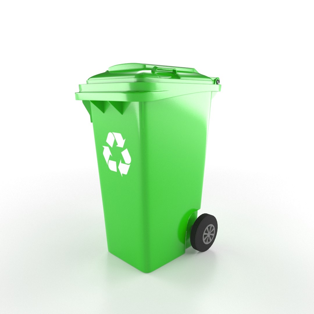 3d Trash Trashcan Model