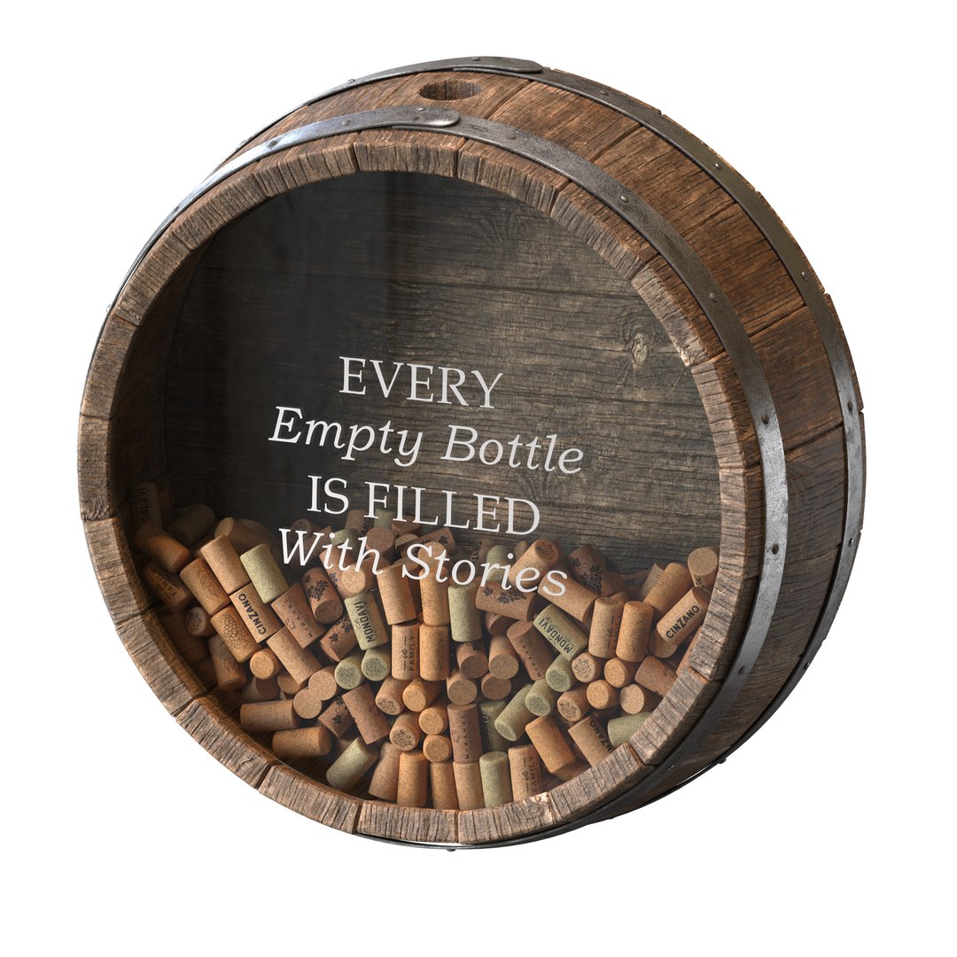 3D Wall decorative wine barrel https://p.turbosquid.com/ts-thumb/nJ/4SftxE/ek/1/jpg/1696496695/1920x1080/fit_q87/7a07da3966de7bf79a3a1097176d7ab7af75dffb/1.jpg