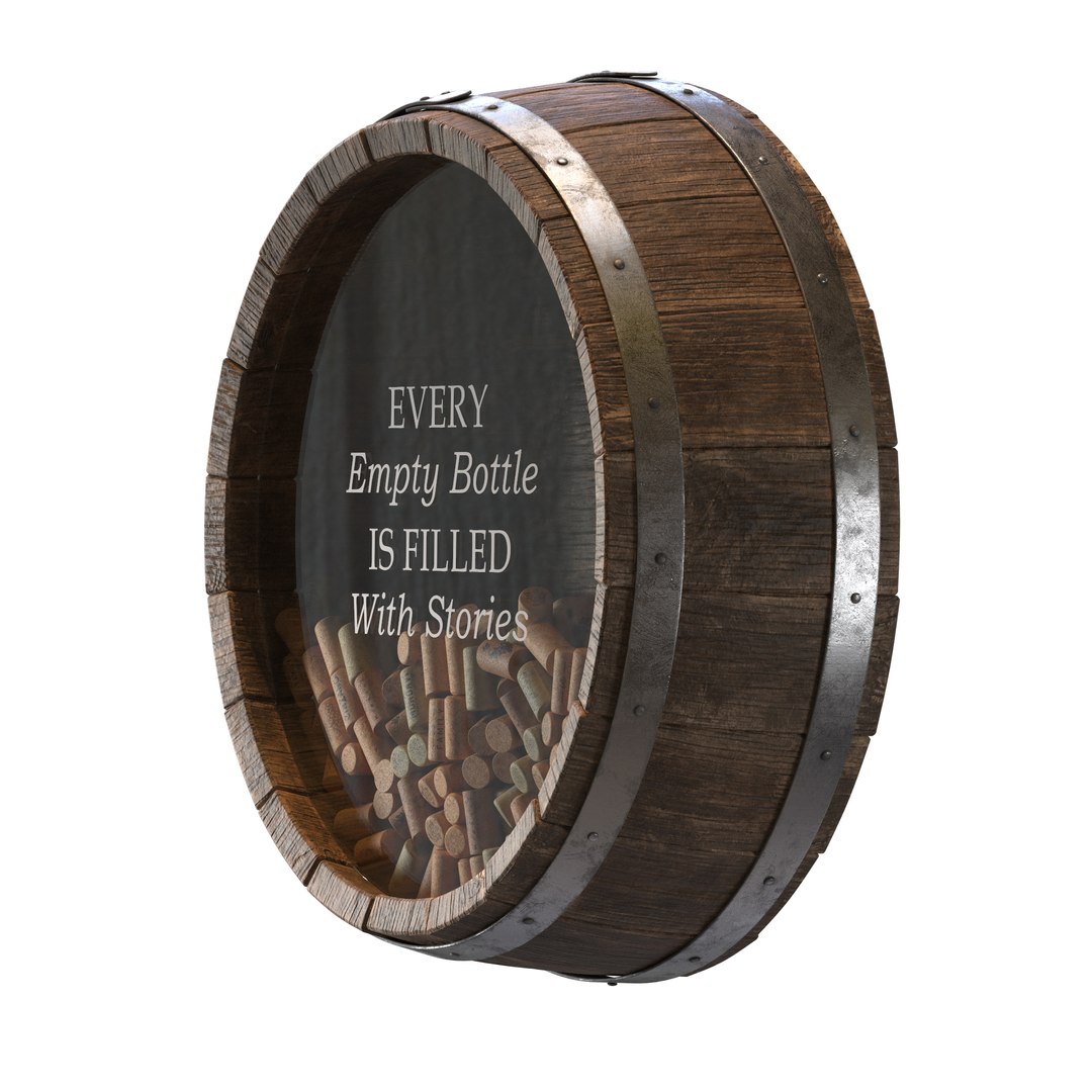 3D Wall decorative wine barrel https://p.turbosquid.com/ts-thumb/nJ/4SftxE/hE/2/jpg/1696496693/1920x1080/fit_q87/04654c2b6b4aa14543740b4e79c41f6a00289550/2.jpg