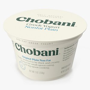 Chobani Greek Yogurt Sealed Cup White