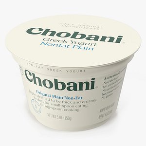 Chobani Greek Yogurt Sealed Cup White