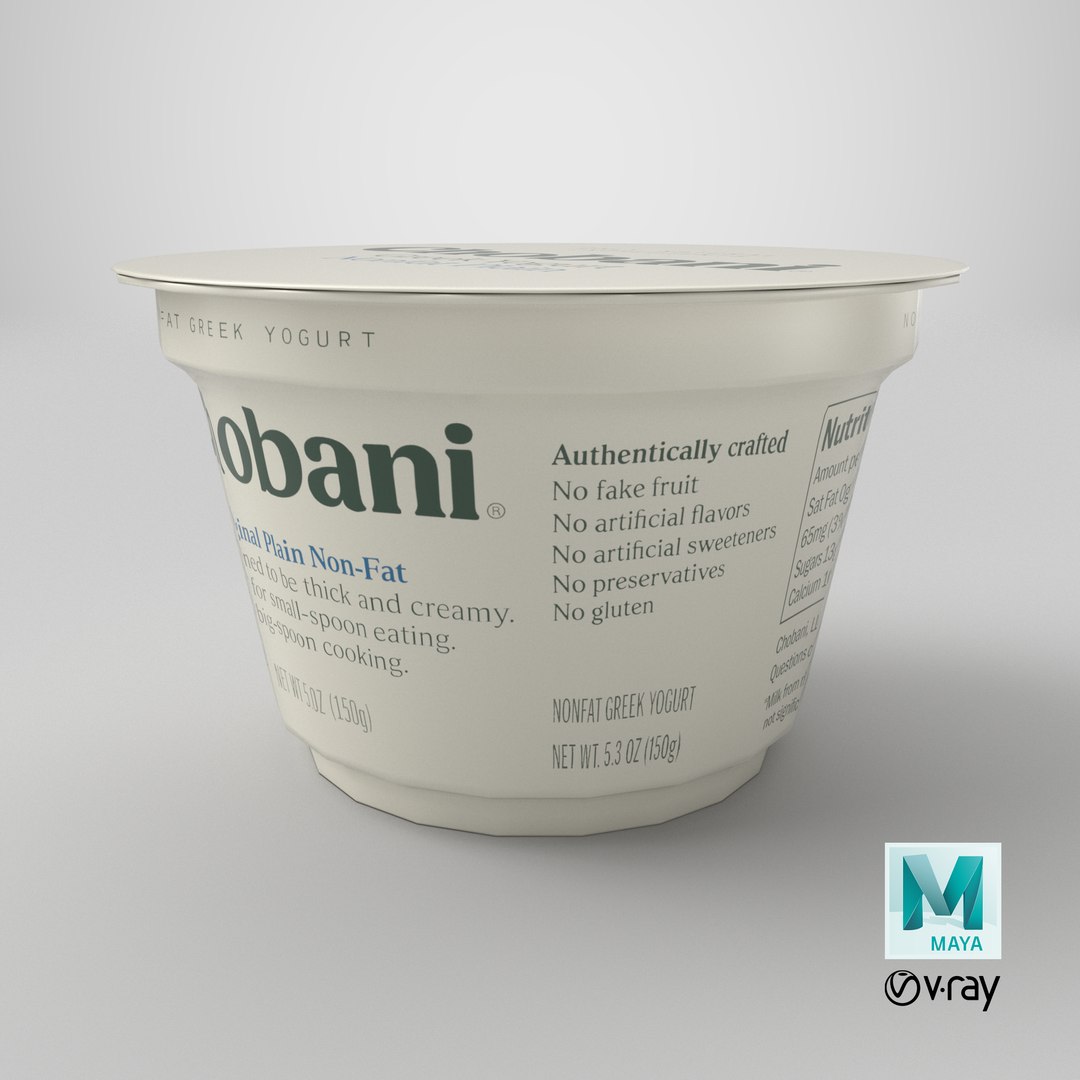 Chobani Greek Yogurt Sealed Cup White 3D model https://p.turbosquid.com/ts-thumb/nJ/8VIWQg/tt/stemcell_maya_vray_render/png/1762805144/1920x1080/fit_q87/88cb0b8d69b8975a8ee76de7dd0985d7ad6b25b3/stemcell_maya_vray_render.jpg