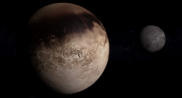 3D realistic pluto photorealistic charon model - TurboSquid 1299689