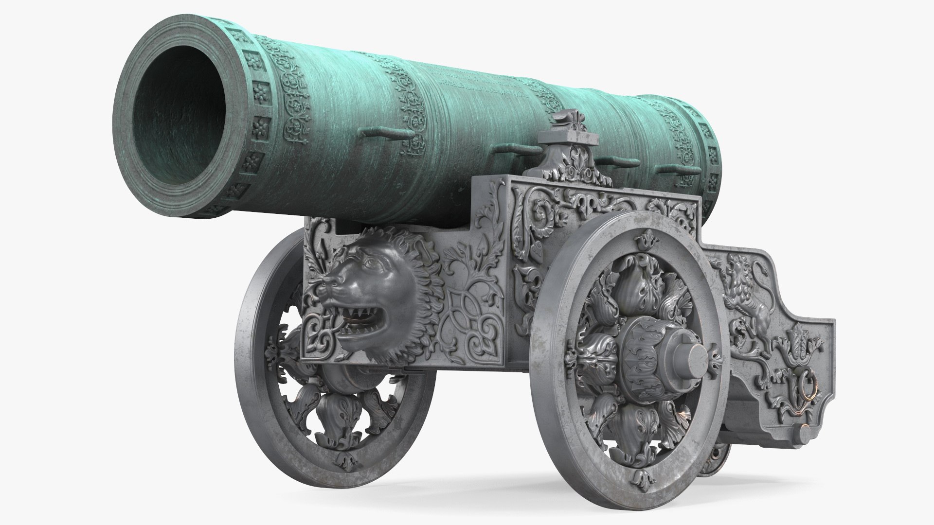 Tsar Cannon 3D model preview