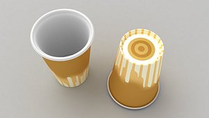 Paper Cup v2 3D model