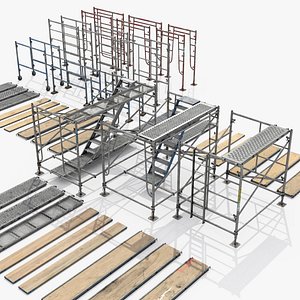 scaffolds module 3D model