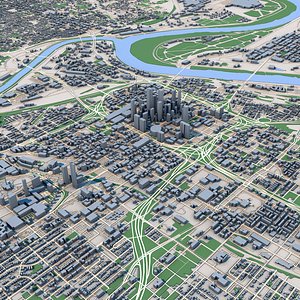 Kansas City Missouri United States 3D model