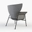 Augusto Bozzi - Emaliowany metalowy fotel, c1950