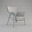 Augusto Bozzi - Emaliowany metalowy fotel, c1950