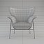 Augusto Bozzi - Emaliowany metalowy fotel, c1950