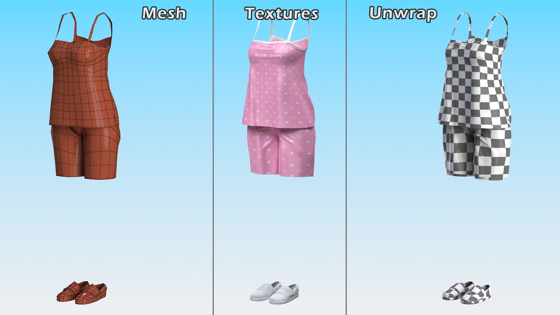Women Nightwear Outfit 3D https://p.turbosquid.com/ts-thumb/nJ/N5X0q9/WF/womennightwearoutfit3dmodel011/jpg/1687222600/1920x1080/fit_q87/58d569062444f5ce211b131605dad4ae9bc36729/womennightwearoutfit3dmodel011.jpg