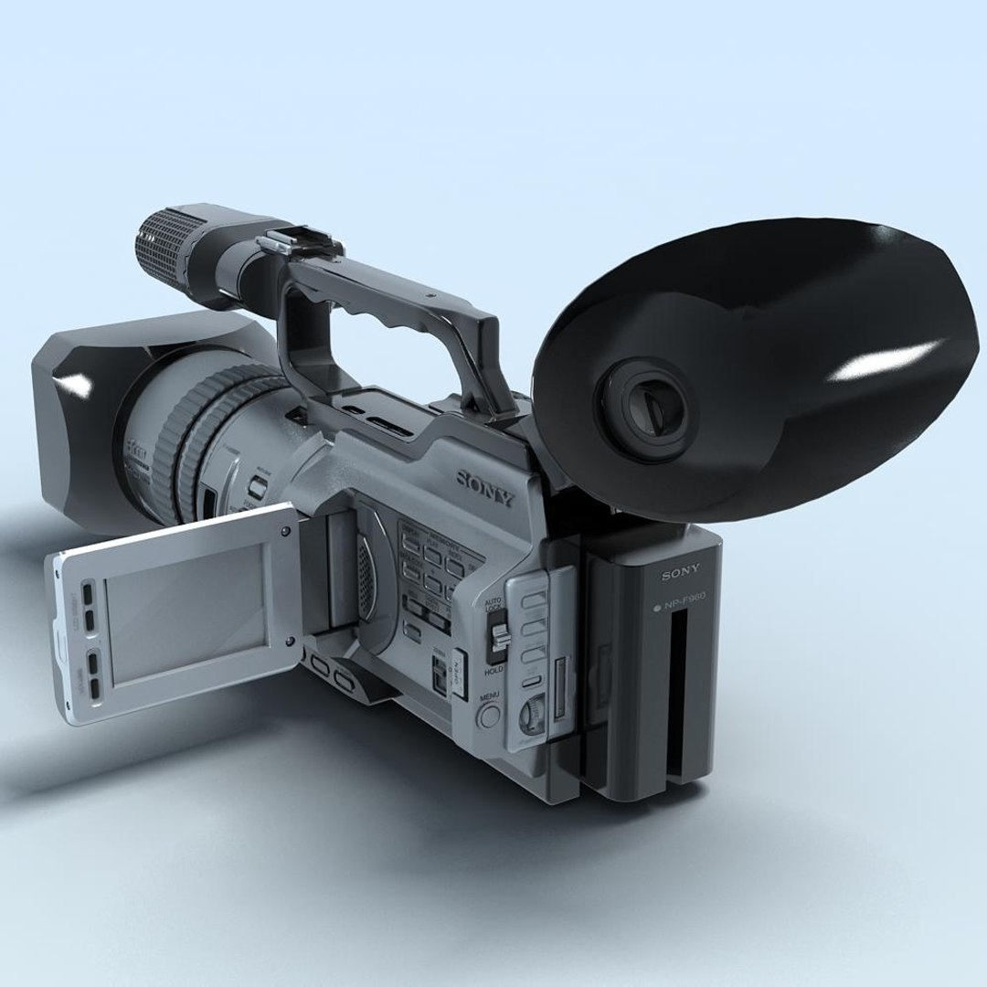 Sony Vx2000 Camcorder 3d Max