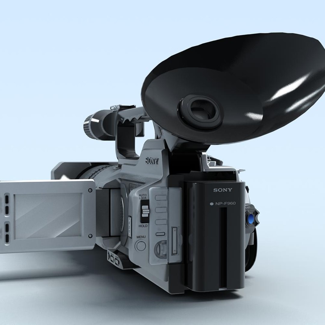 Sony Vx2000 Camcorder 3d Max