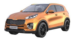 KIA Sportage Orange