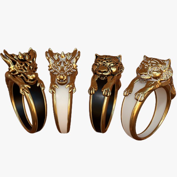 ANILLO TIGRE GARRAS-TIGER RING CLAWS 3D model