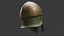 Antiker griechischer korinthischer Bronzehelm, 3D-Modell