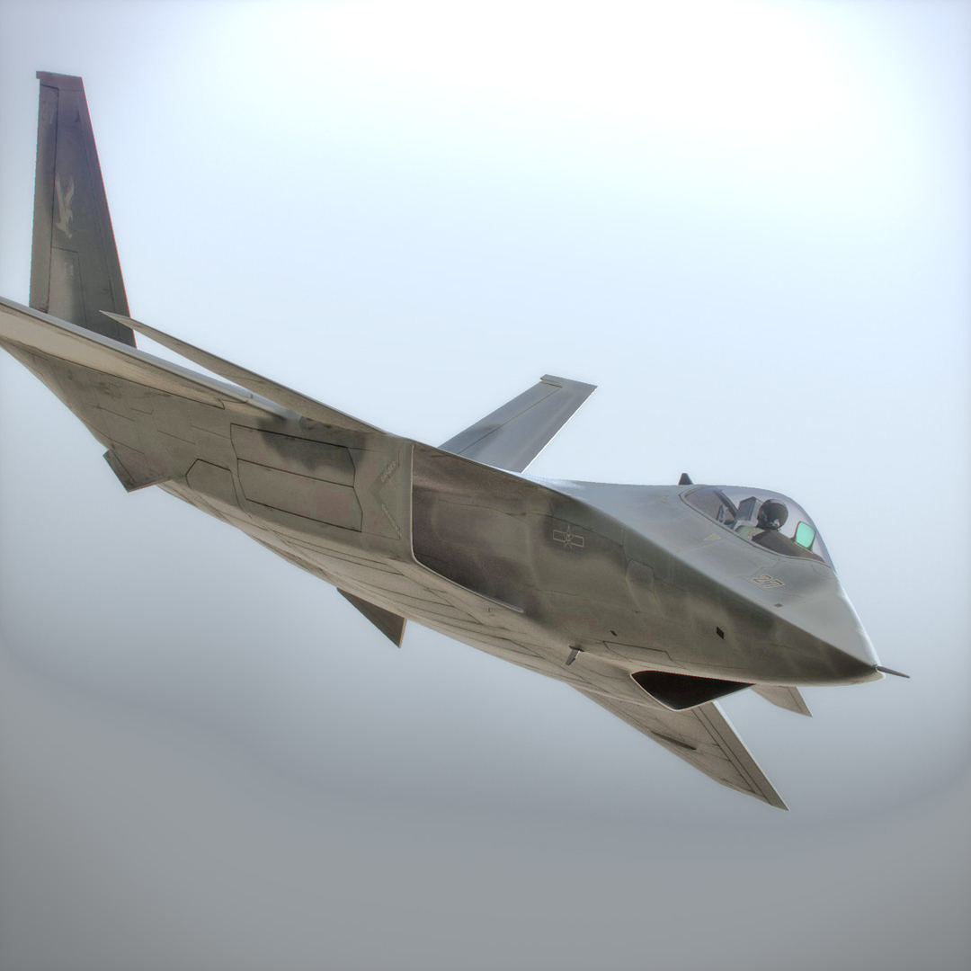 chinese fighter j-14 3d model