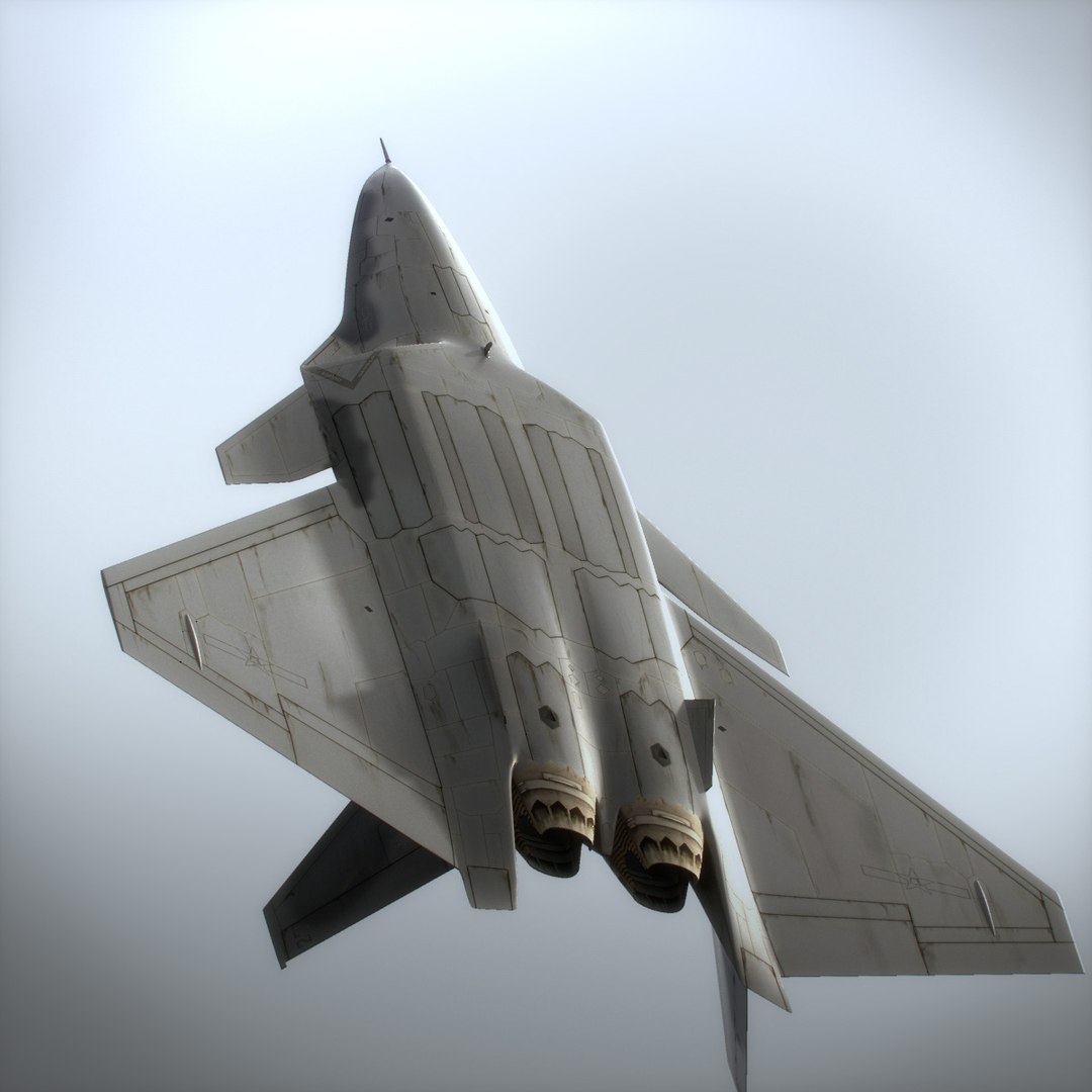 Chinese Fighter J-14 3d Model