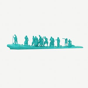 Gandhi Salt March 3DP