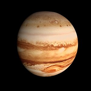 Animated HD Jupiter Model