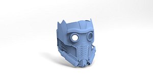 Starlord Helmet for 3d printing 3D
